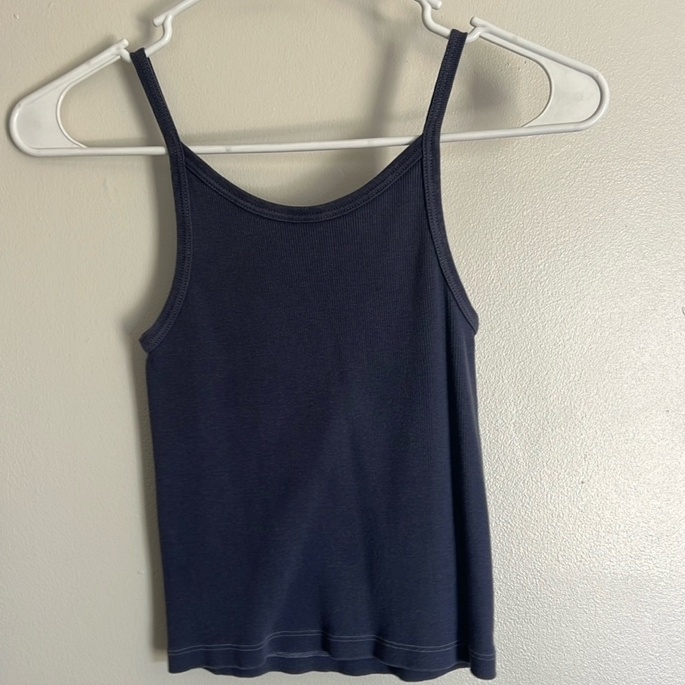 Blue tank top from pacsun
